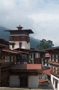 Interior view: Trongsa Dzong.