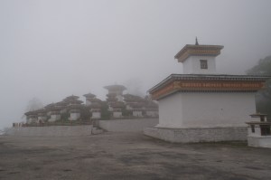 Chortens on the Docho La Pass