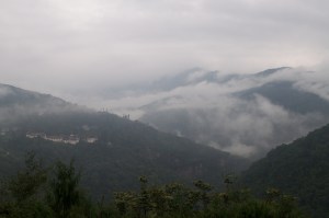 Looking over the Trongsa Valley