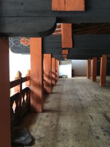 Interior Scene, Punakha Dzong (are we supposed to be up here, Namgay?)