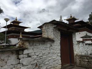 The entrance to the temple grounds.